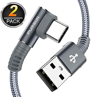 2020 Updated 6FT USB C Cables (2-Pack), 3 Amps Quick Charging Type C