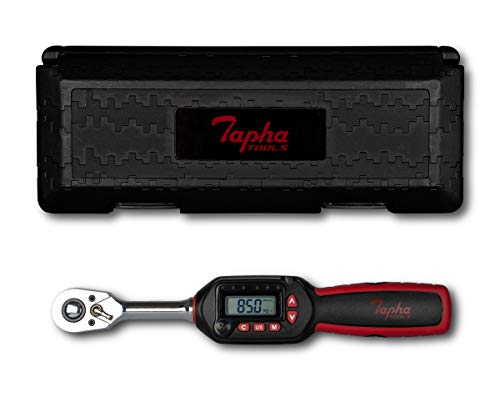 Tapha Tools 3/8 Inch Digital Torque Wrench 3.1-62.7 Ft-Lbs (4.2-85 N-M) Torque Range, Accurate To ±2% Dual Direction, Led And Buzzer Notification, Preset Memory, Iso 6789, Calibrated (Wp3N-T085Bn) #TOP6