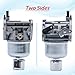 JDLLONG MIA10591 Carburetor Fit for John Deere X300 X300R X304 Series Tractor Carb wtih Air Filter Oil Filter and Fuel Pump