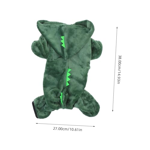 Disfraz perro dinosaurio coral talla XL miniatura 2