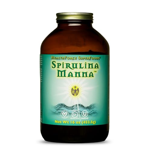 HealthForce SuperFoods Spirulina Manna - Powder - 16 Oz