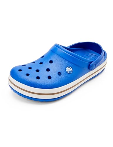 Image of Crocs Unisex Adult Crocband Carbon Graphic Clogss Blue