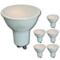 6 Pack GU10 LED Bulb 9W 800 Lumens, 2700K Soft White, 110V Spotlight (60W Incandescent Replacement)