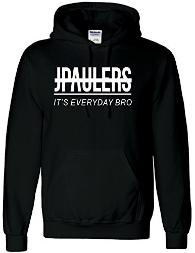 JPAULERS Sweat à capuche inspiré de Youtuber Jake Paul It's Everyday Bro, pour enfants et adultes (noir, taille S)