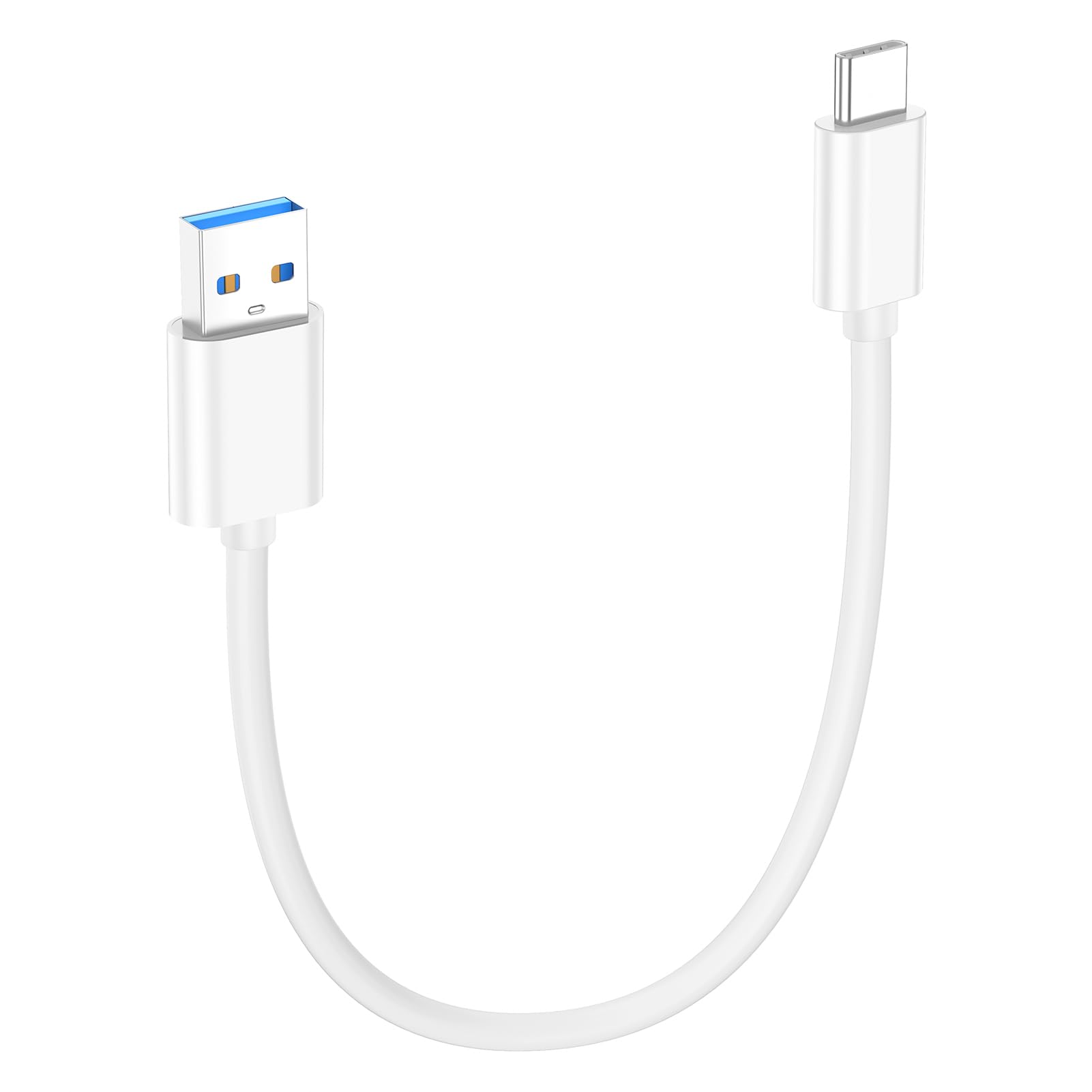 12 inch USB A to USB C Cable 1 ft,USB 3.1/3.2 Cable 10Gbps High Speed Data sync and QC 3.0 60W Fast Charging for iPhone 16 15,MacBook Pro,iPad Pro,