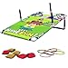 KidzAdventure 2 in-1 Bean Bag Toss Game for Kids | Ring Toss/Kids Cornhole Game Set, Fun Outdoor Games & Activities Toys for Backyard Games, Beach and Yard Games for Kids