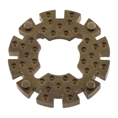 Lovelysp 1 pcs Star-Lock Blade Star-Lock Adapter Multi-Tool Handle Adapter Diameter 25mm/0.98inch for Swing Tools Wood-Plastic Composite Triangular semi-Circular Saw Blades