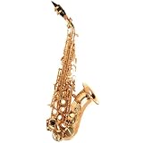 sax soprano curvo jahnke preço Instrumento Odyssey oss650 C BB curvado Soprano Saxofón Outfit