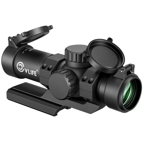 CVLIFE JackalHowl 4x30 Compact Rifle Scope 30mm Offset