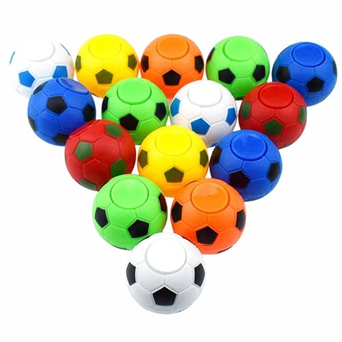Image of Birthday Popper 15 Pcs Mini Colorful Football Style Balls as Birthday Return Gifts | Multicolor 4.5cm Soccer Ball, School Rewards & Festival Gifting | Compact Size Fun Balls for Boys & Girls