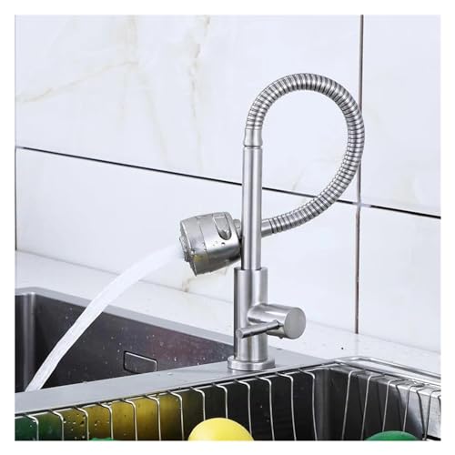 Grifo mezclador con aireador de rotación 360 para evitar salpicaduras 5