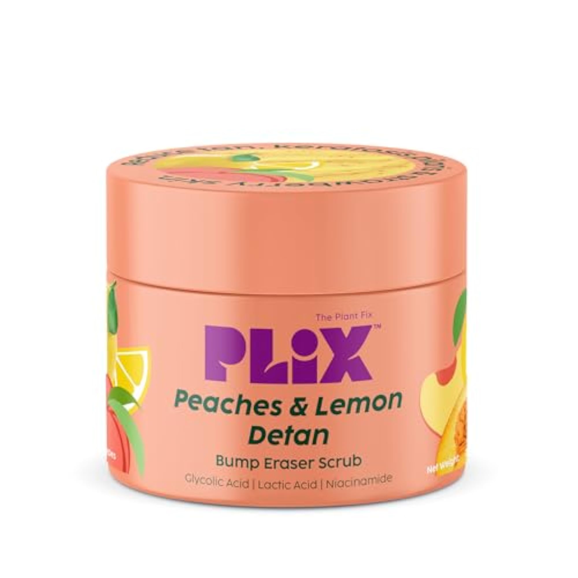 Peaches & Lemon Detan Bump Eraser Scrub, Exfoliating