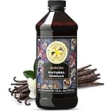 Natural Vanilla Alcohol‑Free Flavor, 16 fl oz - Madagascar Bourbon vanilla, 100% natural, sugar‑free, GMO‑free, gluten‑free, vegan, paleo, keto, kosher, and halal
