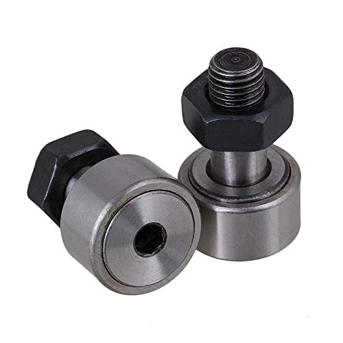 Lheng Cf5/Kr12 Steel Cam Follower Bolt-Type Needle Roller Bearing 4Pcs #TOP4