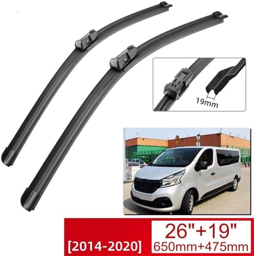 Essuie-glace Renault Trafic 2014-2020 balais avant protection pluie - 2