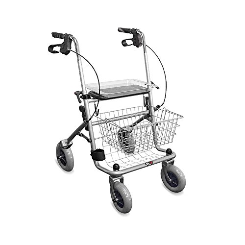 Déambulateur aide de course pliable ratiomed pour vos sorties au marché