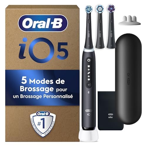 Brossettes Oral-B iO Ultimate Clean et brosse iO 5 avec 5 modes de brossage