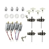 Coolplay® Spare Parts Replacement for Syma X8 X8C X8W Venture RC Quadcopter Motors & Main Gears & Spindle Sleeves Set & Main Stand & Blades Cover