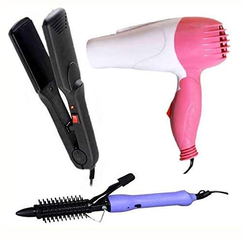 hair styler hair straightener and hair dryer combo