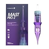 Mast Pro2 Tattoo Needles Cartridges, Pro Needles Pins for Super Aritsts, 20 Count, Disposable Round Magnum 1015RM