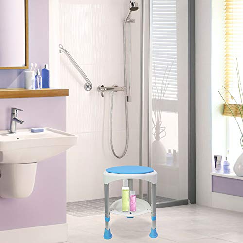 LZQ Douchekruk, badkruk, douchestoel, 4557 cm, in hoogte verstelbaar