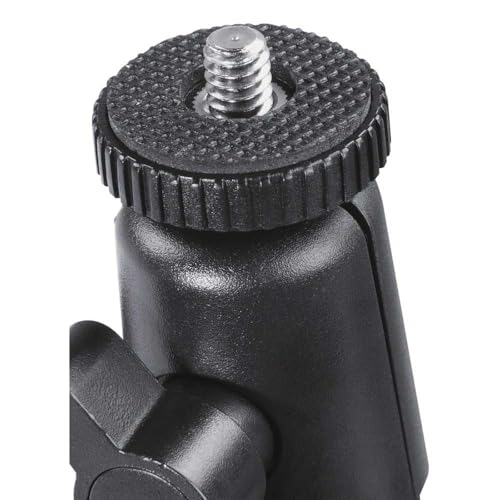 Hama Leichtes Saugstativ mit 3D-Kugelkopf f&uuml;r GoPro-Actioncams, Schwarz, 00004356, 9-15 cm