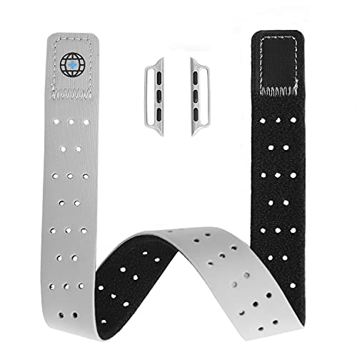 Brassard élastique Apple Watch lycra respirant anti-transpiration noir