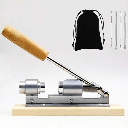 Artcome Heavy Duty Pecan Nut Cracker Tool with 1 Flannel Bag...