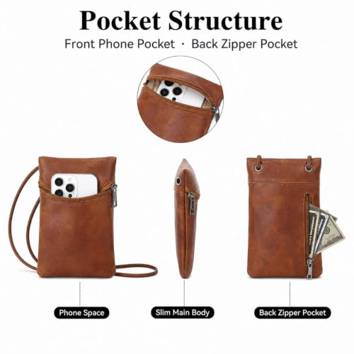 Image of Small Crossbody Women Cell Phone Purse Wallet Bag With Shoulder Strap