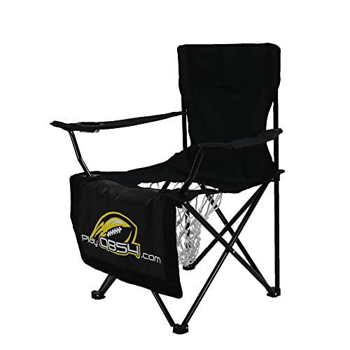 Qb54 - The Ultimate Football Yard Game Set, Outdoor Football Toss For Tailgating, Backyard, Beach, Park, Tournaments, Sports Training, Score Touchdowns, Kick Field Goals (Black Game Set) #TOP2