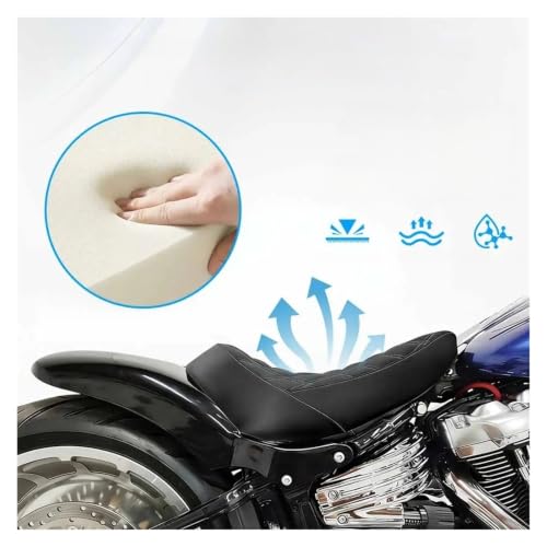 Asiento De Una Plaza compatible with Softail Fat Boy Breakout 2018-Up 4