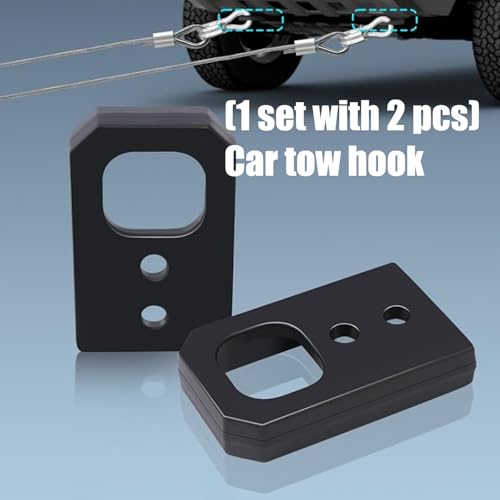 Crochets de remorquage en acier résistant aux intempéries de haute qualité