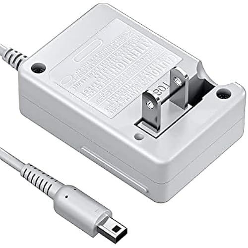 VOYEE 3DS Charger, Compatible with Nintendo 3DS/DSi/2DS, 100-240V Adapter