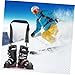 Veemoon Adjustable Ski and Snowboard Boot Carrier Strap - 4pcs Ski Pole Holder Leash for Winter Sports Gear