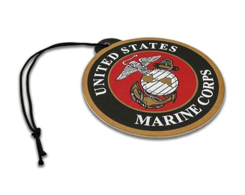Image of Elektroplate US Marine Corps Crest Car Air Freshener 6-Pack