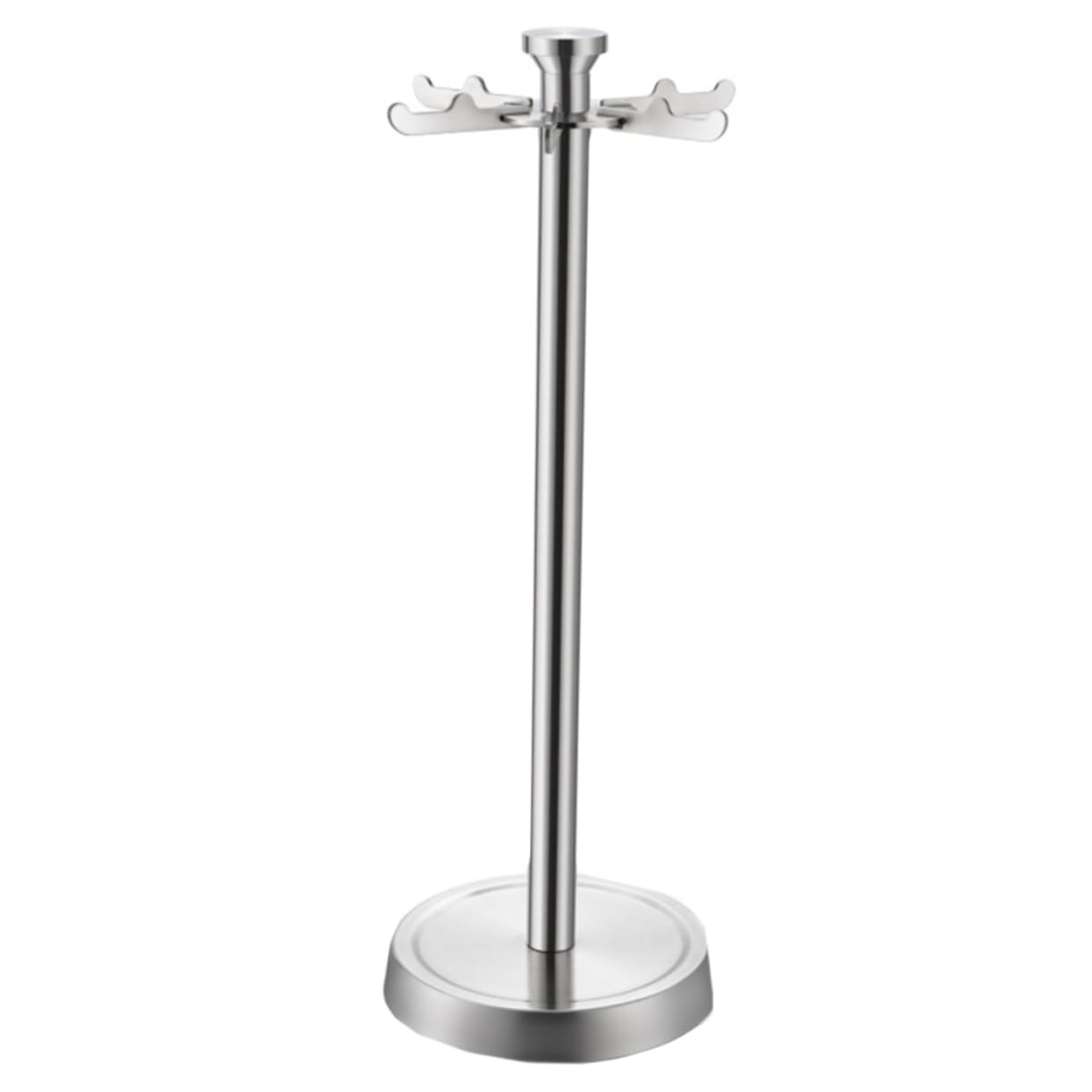 Ciieeo 6-hook Stainless Steel Kitchen Rack Multi-function Spatula Holder Spoon Organizer Easy Install Storage Rack