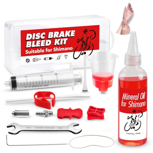 CENOVE Scheibenbremsen Entlüftungsset für Shimano, Fahrrad Bremsen Dienst...