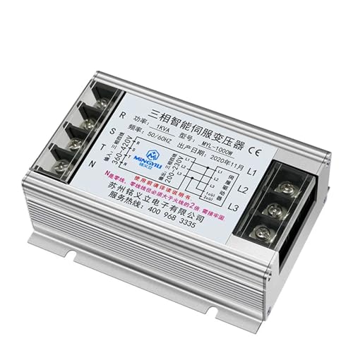 CLBSWYEJK Transformador de Aislamiento servo electrónico Inteligente trifásico Transformador 1KVA380 220 MYL-1000W