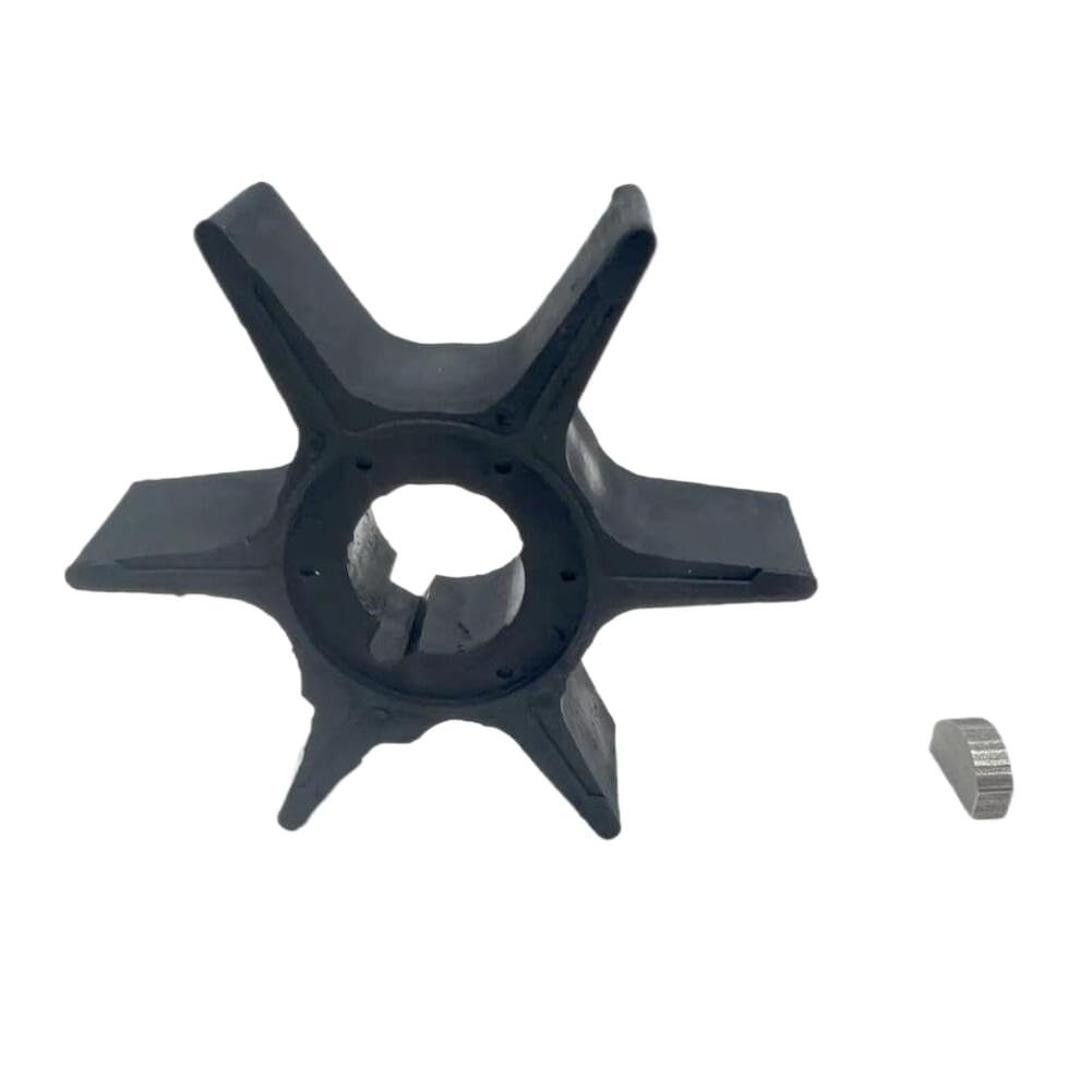 Girante della pompa dell'acqua con chiave 17461-94700 17461-95200 17461-95201 compatibile con motore fuoribordo a 2 tempi DT 35 40 50 55 60 65