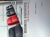 Business Statistics COB 191 1269883445 Book Cover