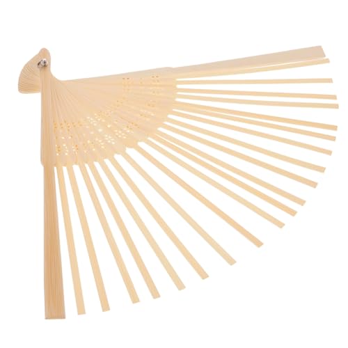 ERINGOGO Sturdy Fan Bone Skeleton Accessories DIY Handheld Fan Frame Metal Craft Material for DIY