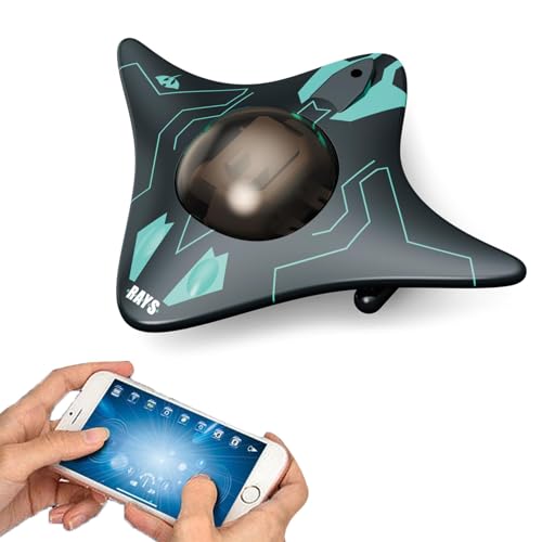 ynapmoc Mini RC Boat with Camera 6CH Waterproof WiFi RC Boat Suitable for Real-time Shooting in Lakes and Pools Suitable for Boys Over 8 Years Old and Adults