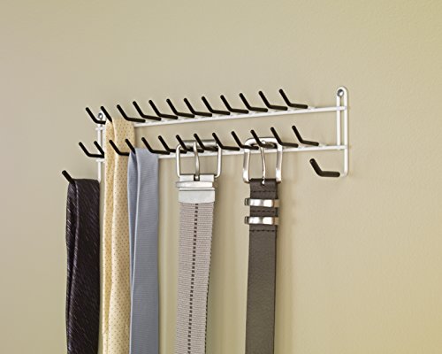 Closetmaid 8051 Tie And Belt Rack, White thumb #2