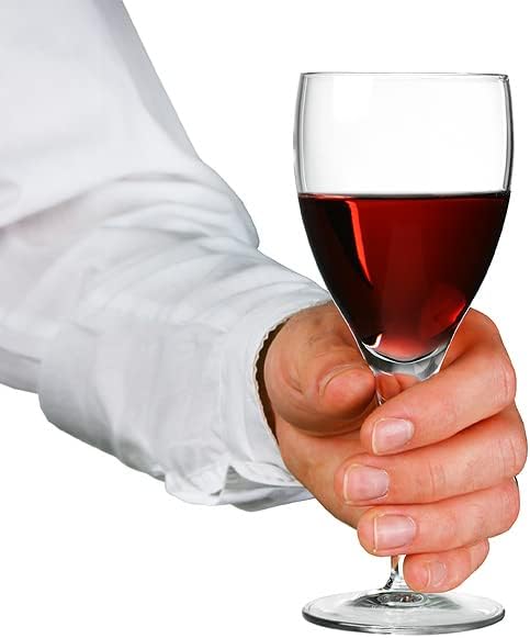 Luigi Bormioli Michelangelo Red Wine Glasses 8oz / 230ml - Case of 24 Glassware, Red Wine Goblets, Michelangelo Wine Glasses