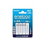 eneloop – eneloop - AA Akkus Wiederaufladbar (4 Stück) - 2000 mAh NiMH