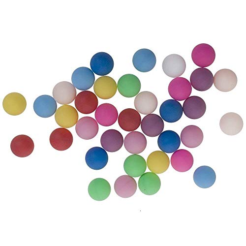 Kaptin 150 Pcs 40mm Plastic Beer Pong Balls,Table Tennis Ball,Multicolor