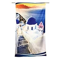 Serviette De Bain Et De Plage Drapeau Américain – 30x60 Pouces, Rouge, Extra Douce