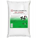 CHOSA Sale di Epsom - Solfato di Magnesio Naturale per Relax, Corpo e SPA - Cristalli Purissimi per Benessere - Sali per Bagni - Pelle Liscia - Rilassamento Muscolare (25kg)