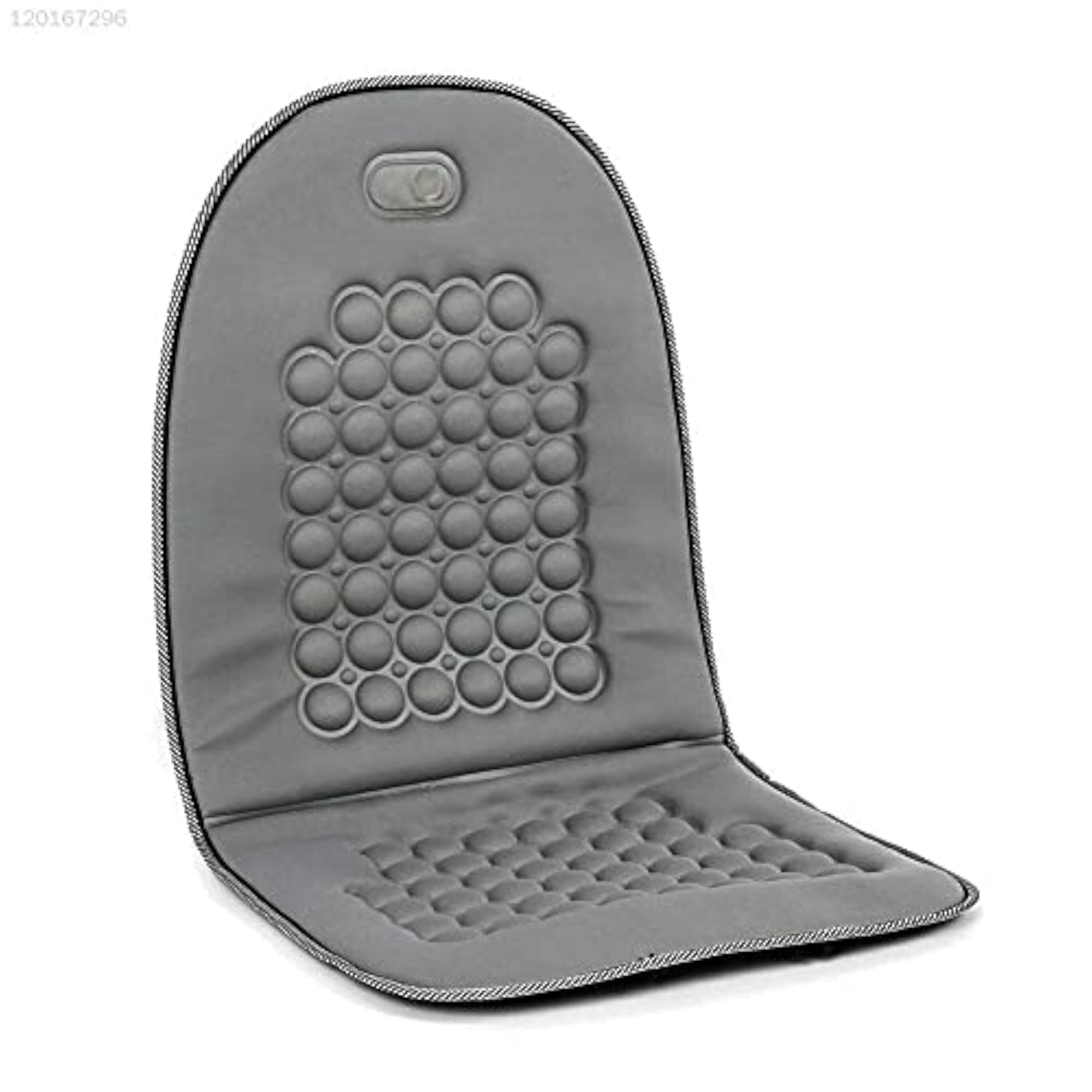 Gray Magnetic Magnet Therapy Cushion Car Seat Cushion