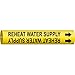 Brady 4267-D, 94962 Brady Snap-On Pipe Marker, (Pack of 10 pcs)